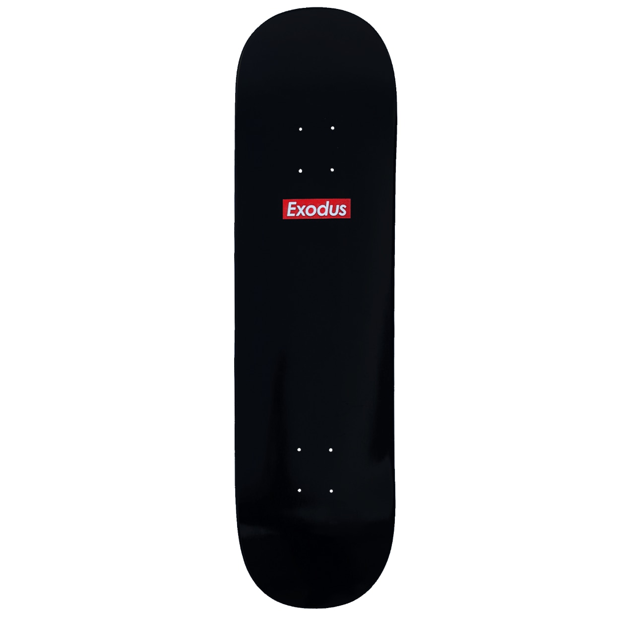 Exodus Box Logo Full Deck - Black Dip/Red