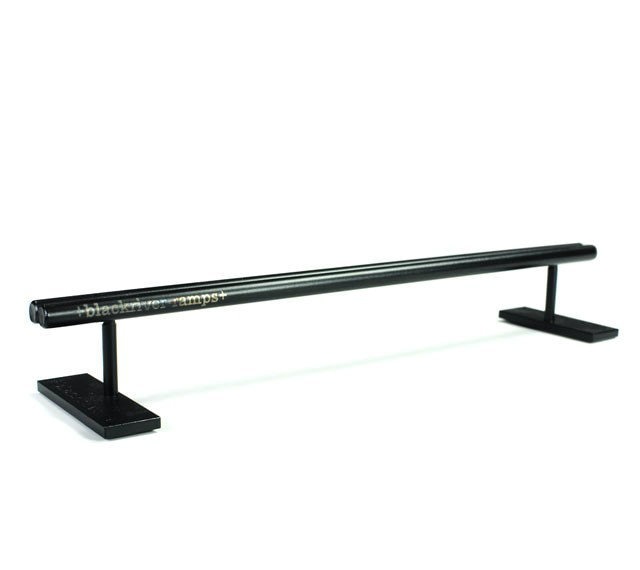 Blackriver Ramps Fingerboard Shotgun Rail Low - Black