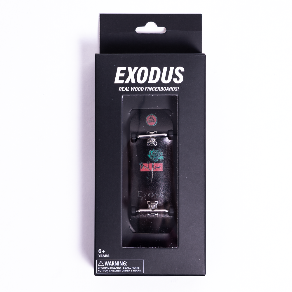 Black Anoixi Rose Exodus Complete Fingerboard