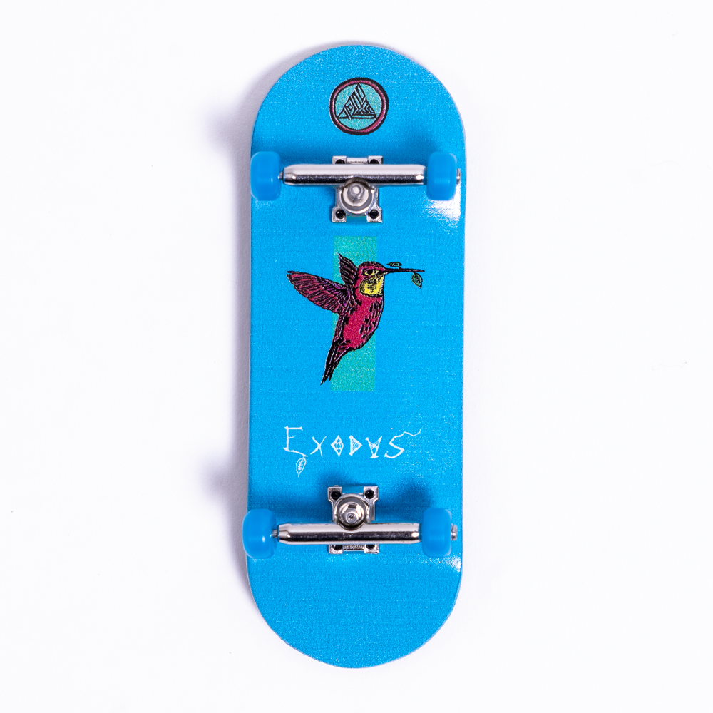 Blue Anoixi Bird Exodus Complete Fingerboard