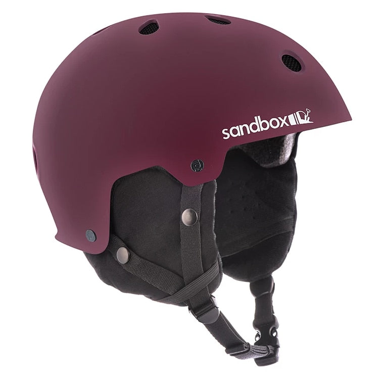 burgundy snowboard helmet Sandbox Legend Snowboard Helmet