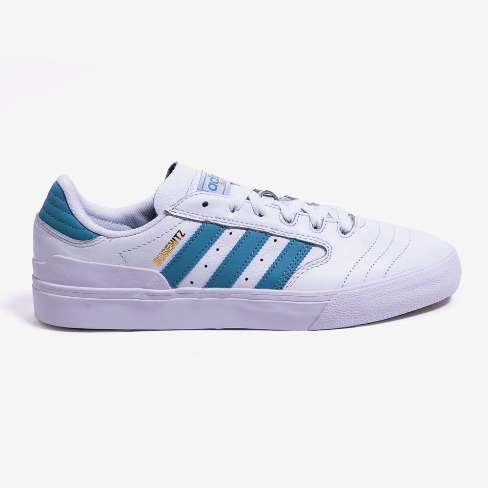 Adidas Busenitz Vulc II Shoes White Preloved Blue Gold Metallic