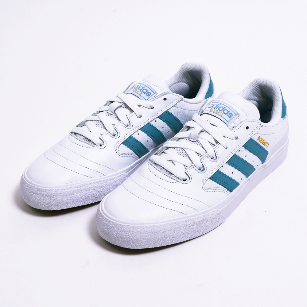 White/Preloved Blue Adidas Busenitz Vulc II