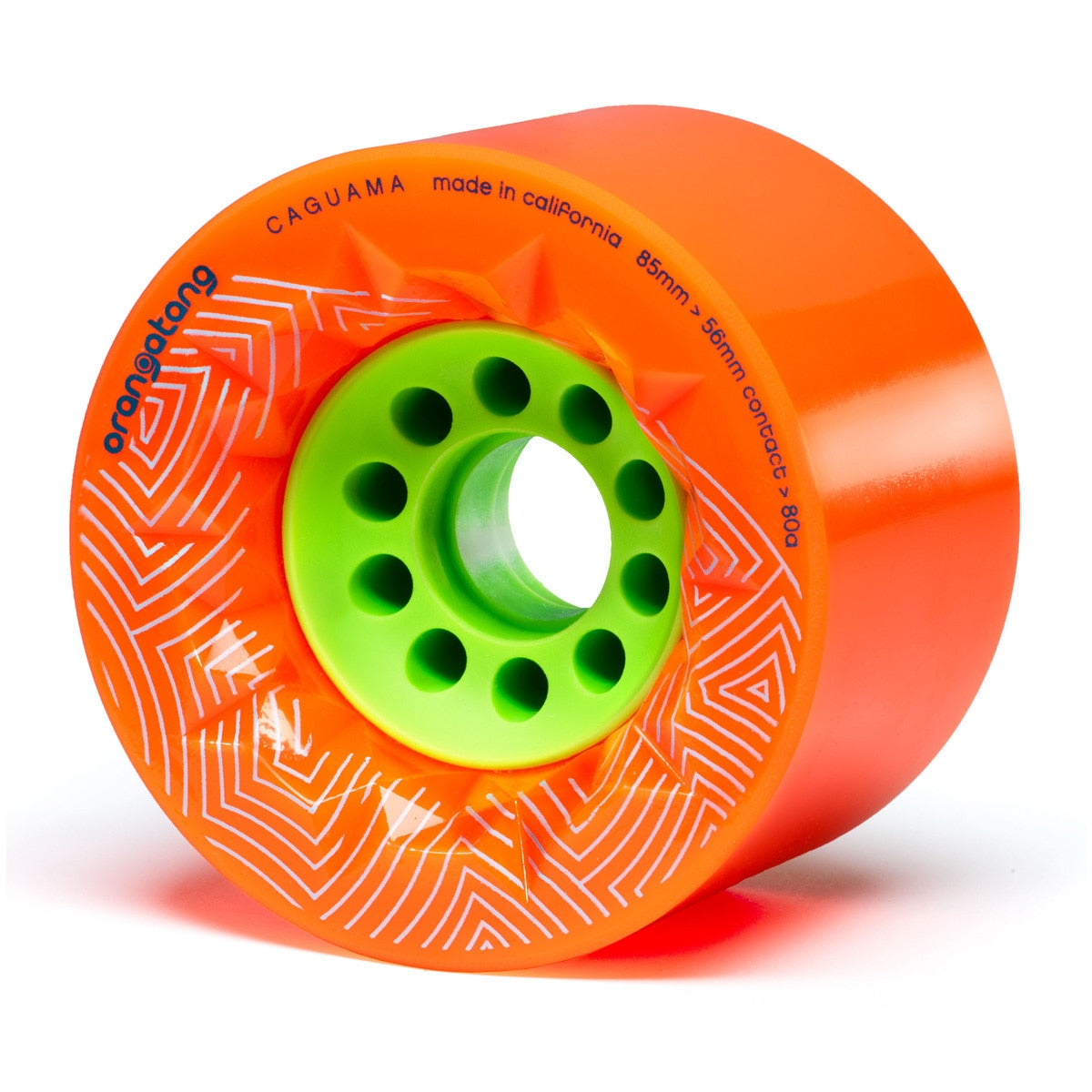 80a Orange Caguama Orangatang Longboard Wheels