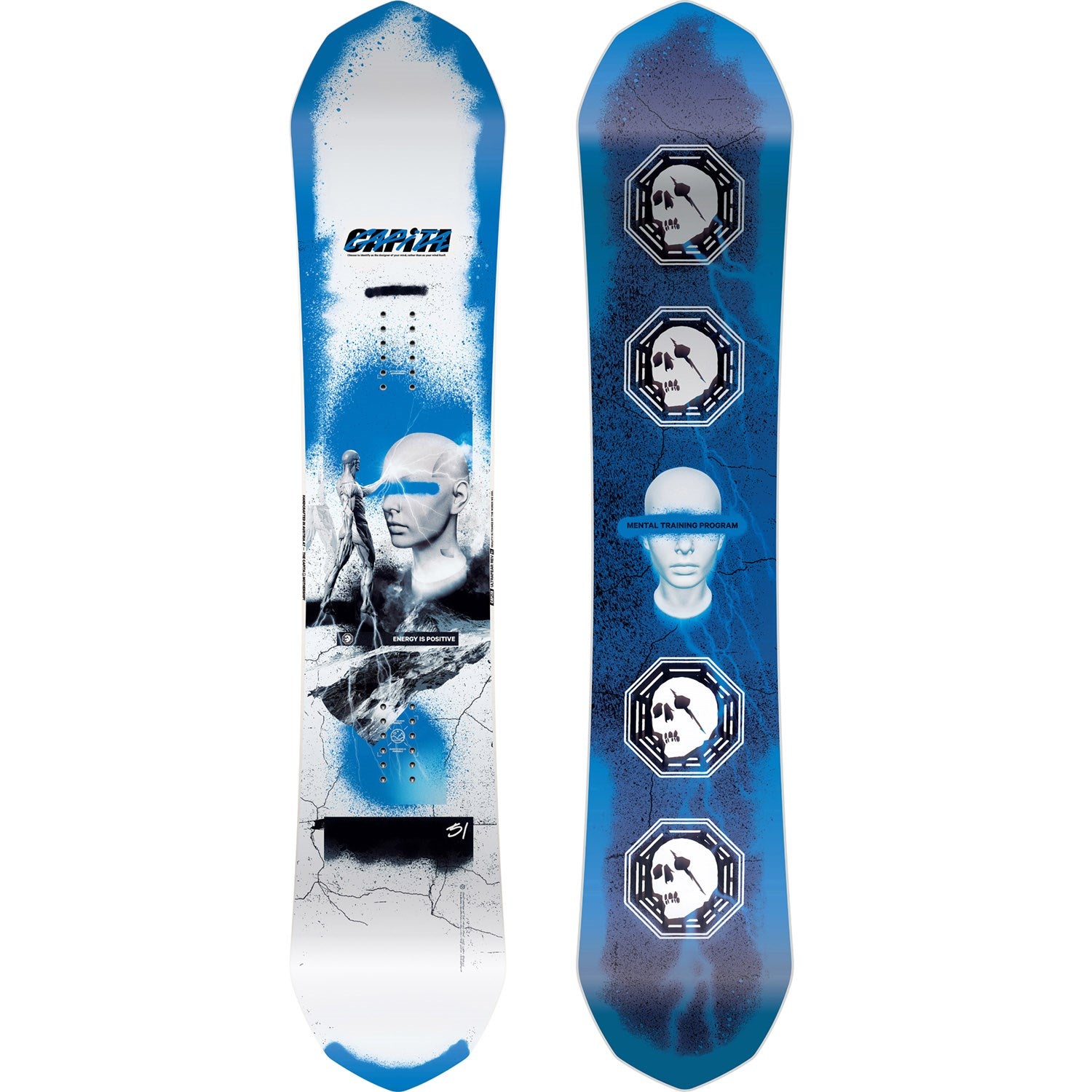 angry snowboarder capita ultrafear Capita Ultrafear Reverse Camber Snowboard 2024