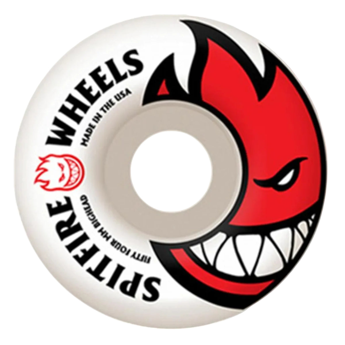 Red Logo SPitfire CLassig Bighead Skateboard Wheel