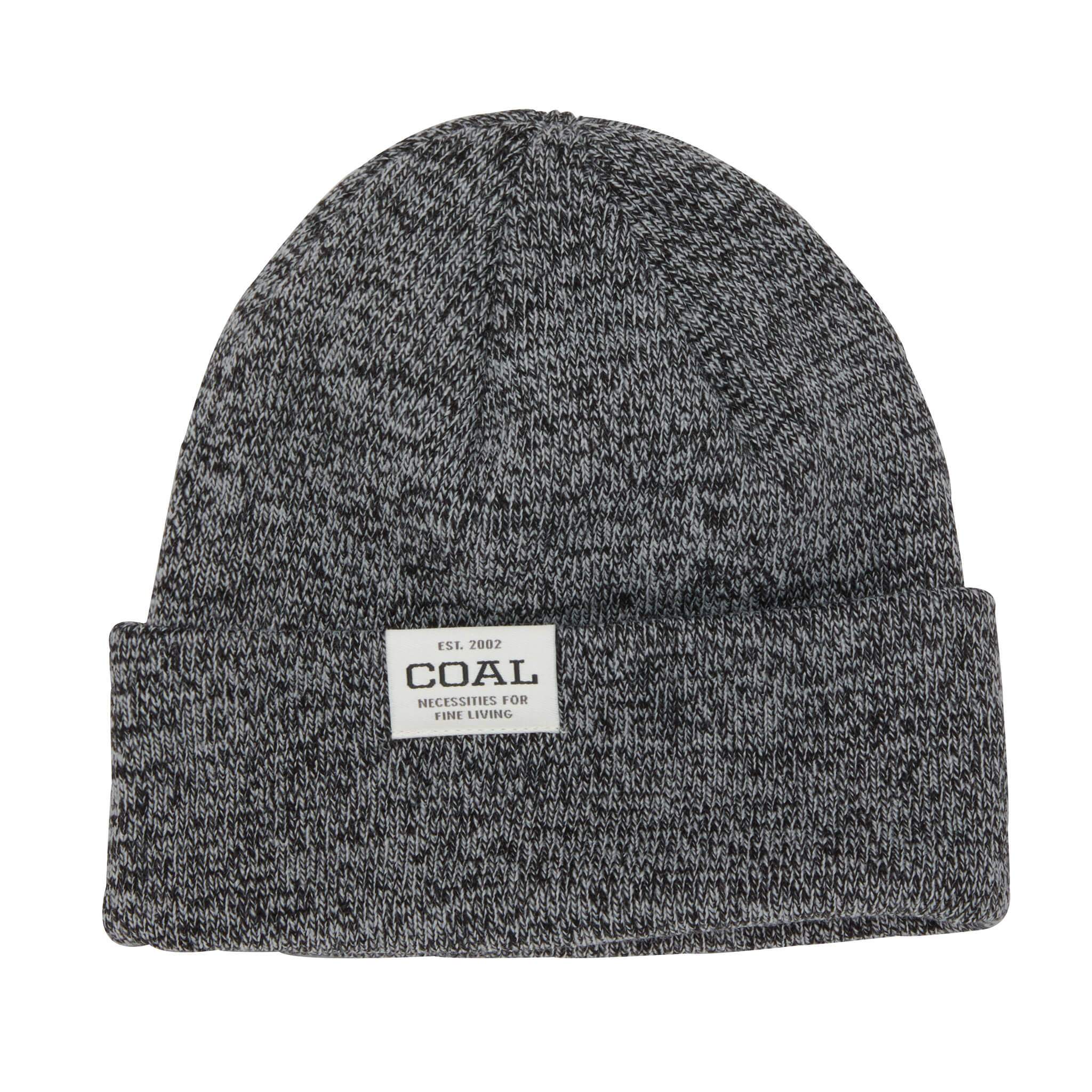 Black Marl Uniform Low Coal Knit Beanie