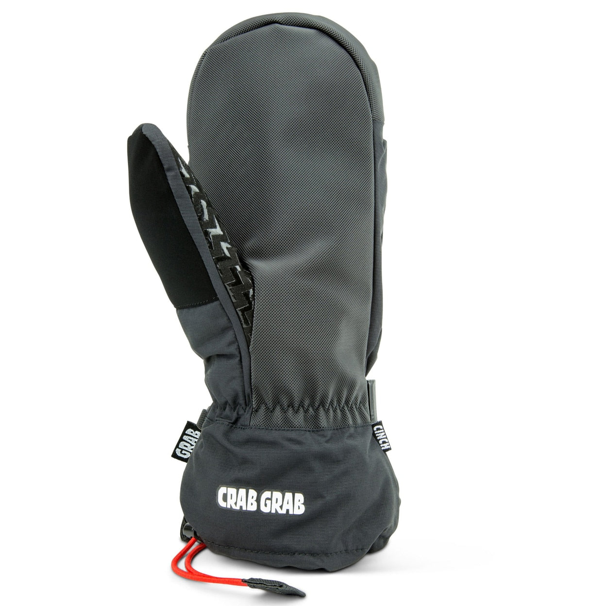 Crab Grab Cinch Mitt Snowboard Mittens - Black