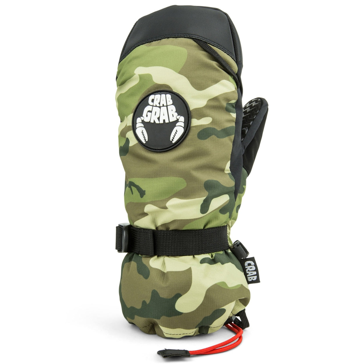 Crab Grab Cinch Mitt Snowboard Mittens - Camo