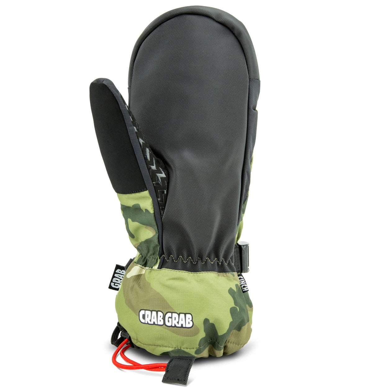 Crab Grab Cinch Mitt Snowboard Mittens - Camo