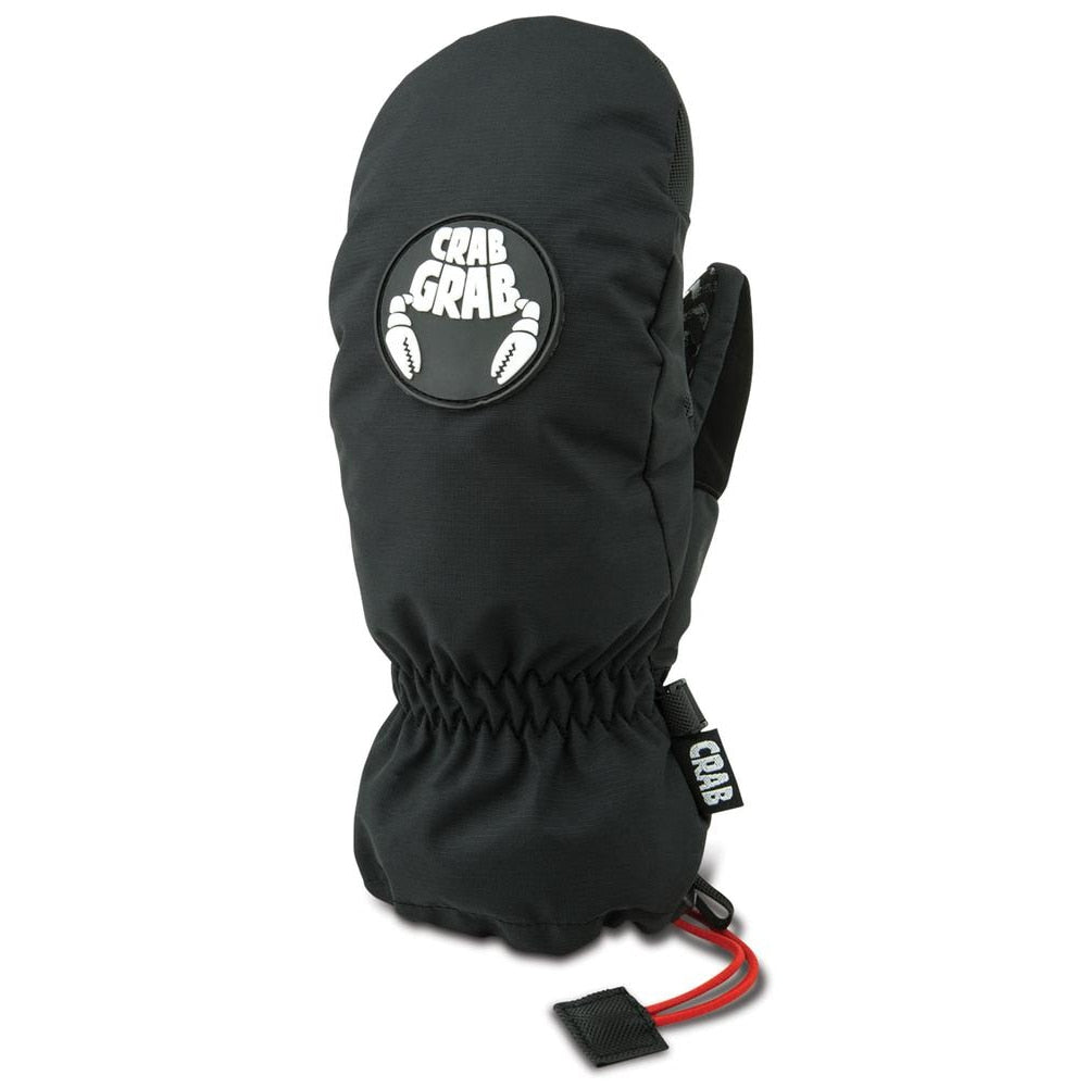 Crab Grab Kids Micro Mitt Snowboard Mittens - Black