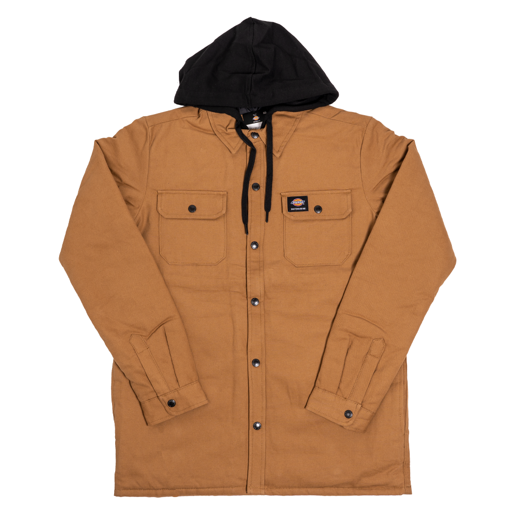 Brown Duck Shacket Dickies Skateboarding Jacket