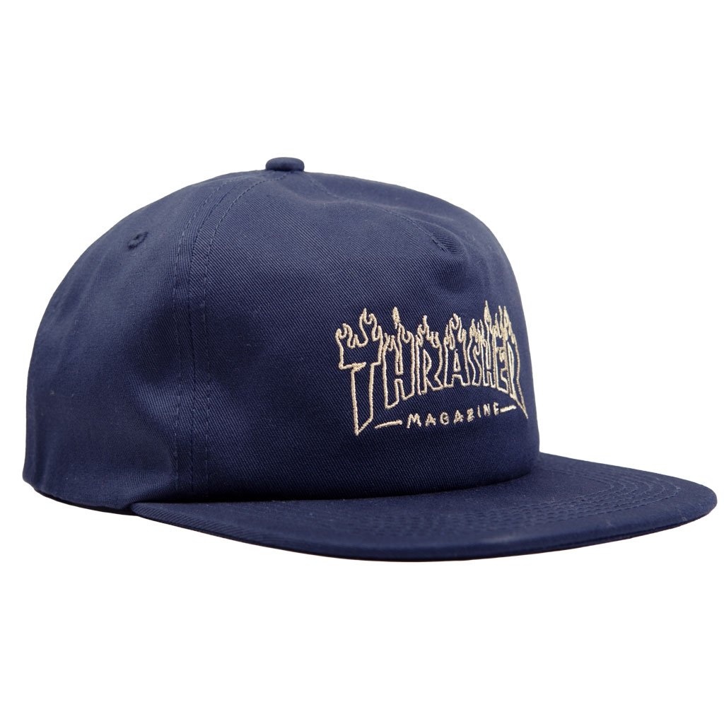 Thrasher Drunk Witch Snapback - Navy