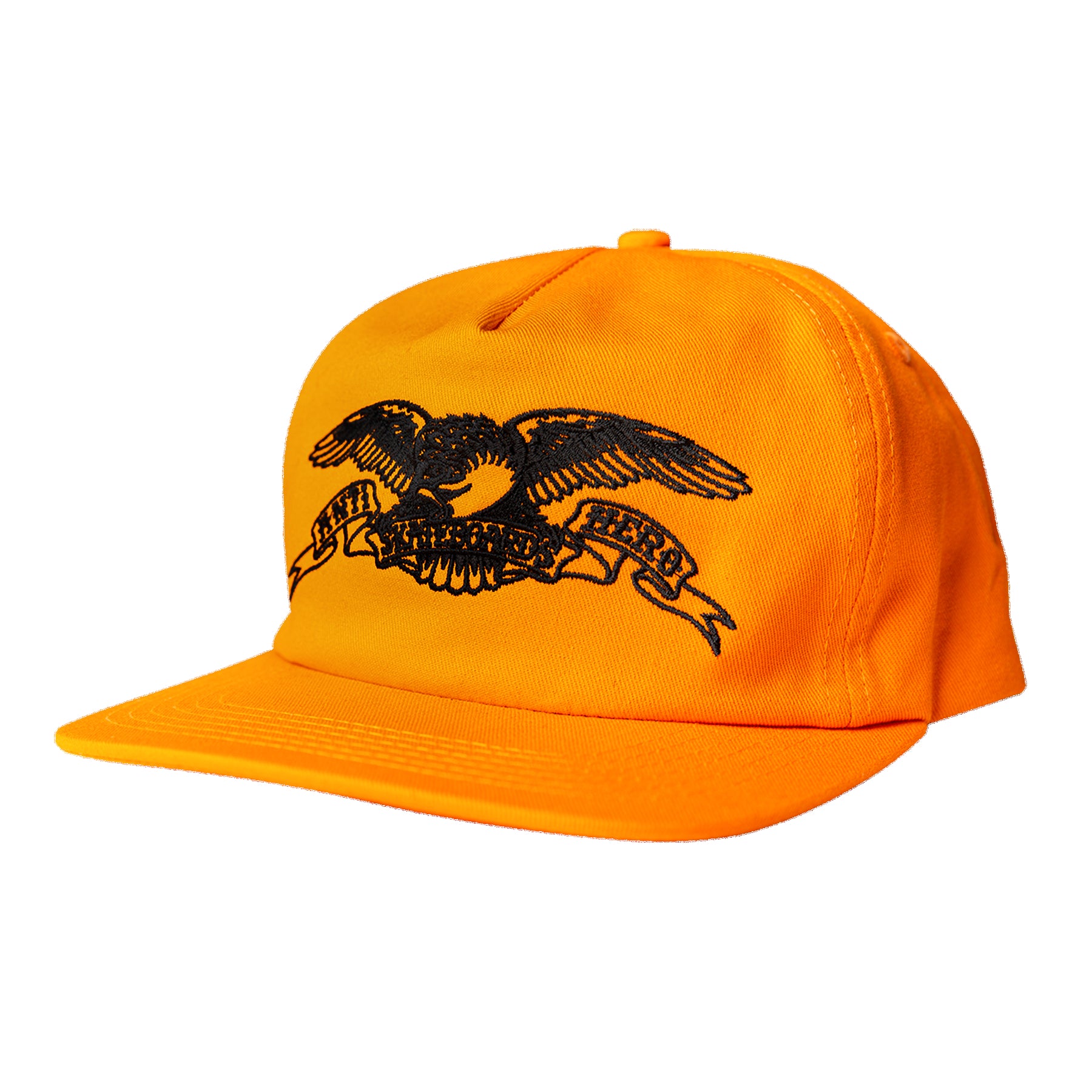 Orange Basic Eagle AntiHero Skateboards Snapback