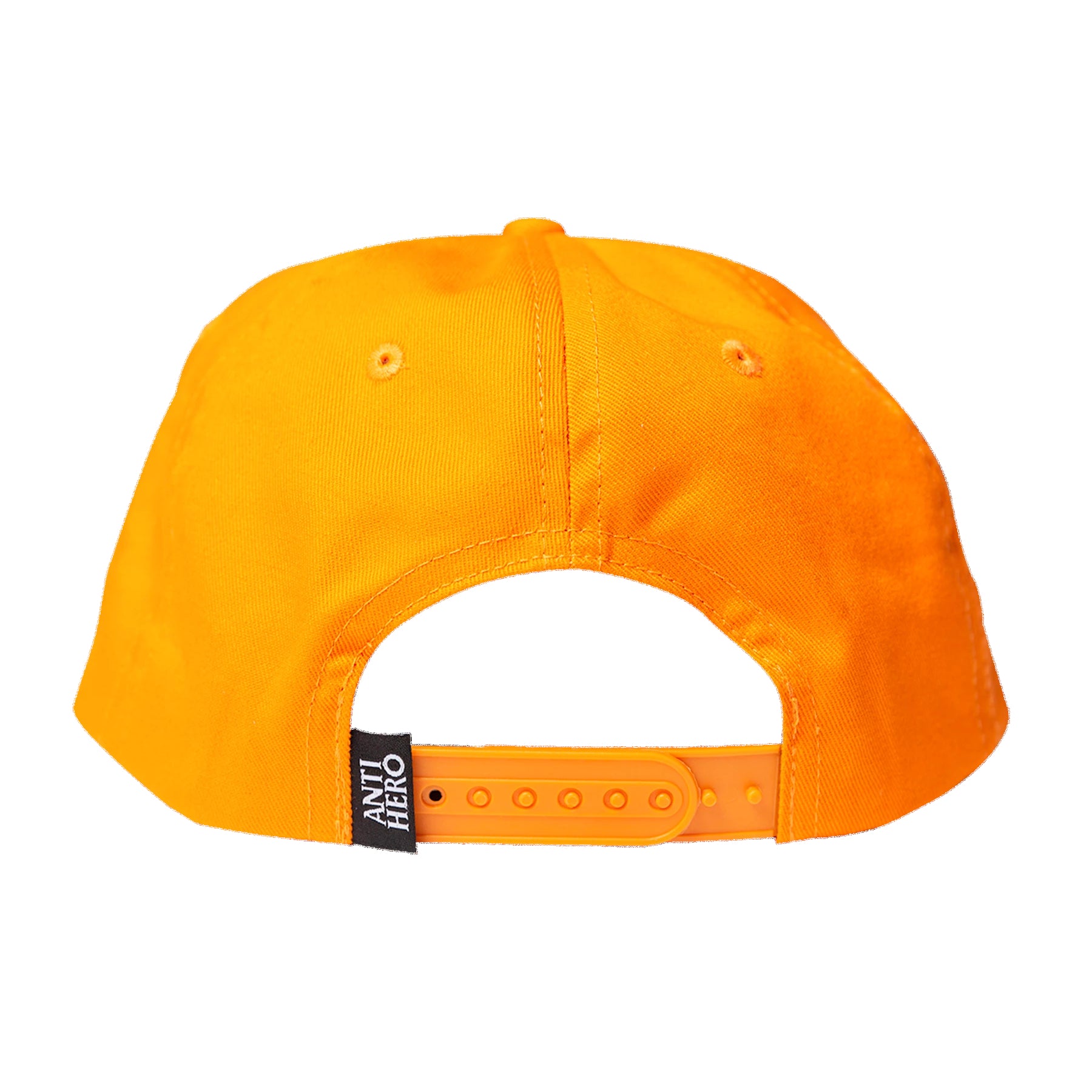 Orange Basic Eagle AntiHero Skateboards Snapback Back