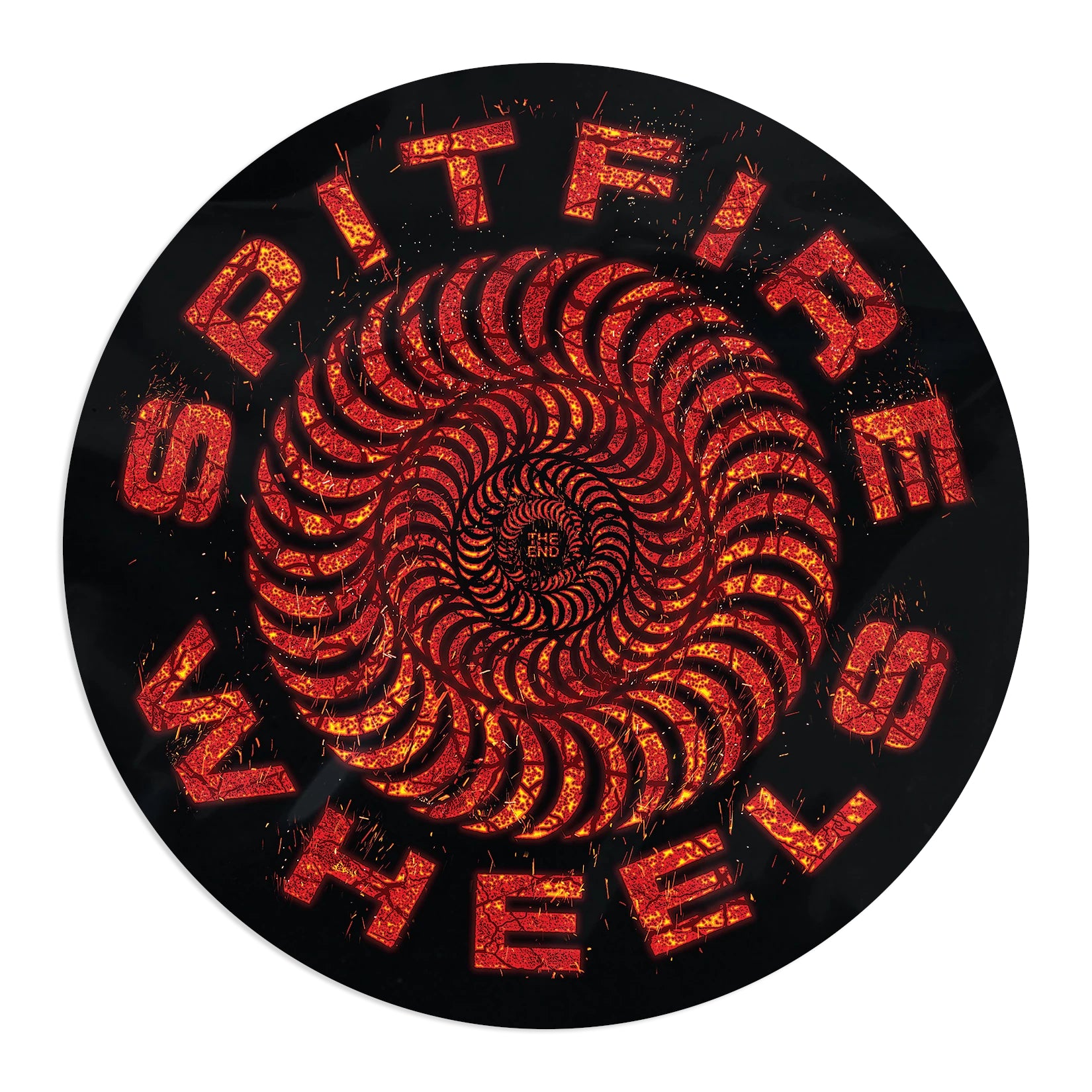 Embers capsule classic spitfire wheels swirl sticker