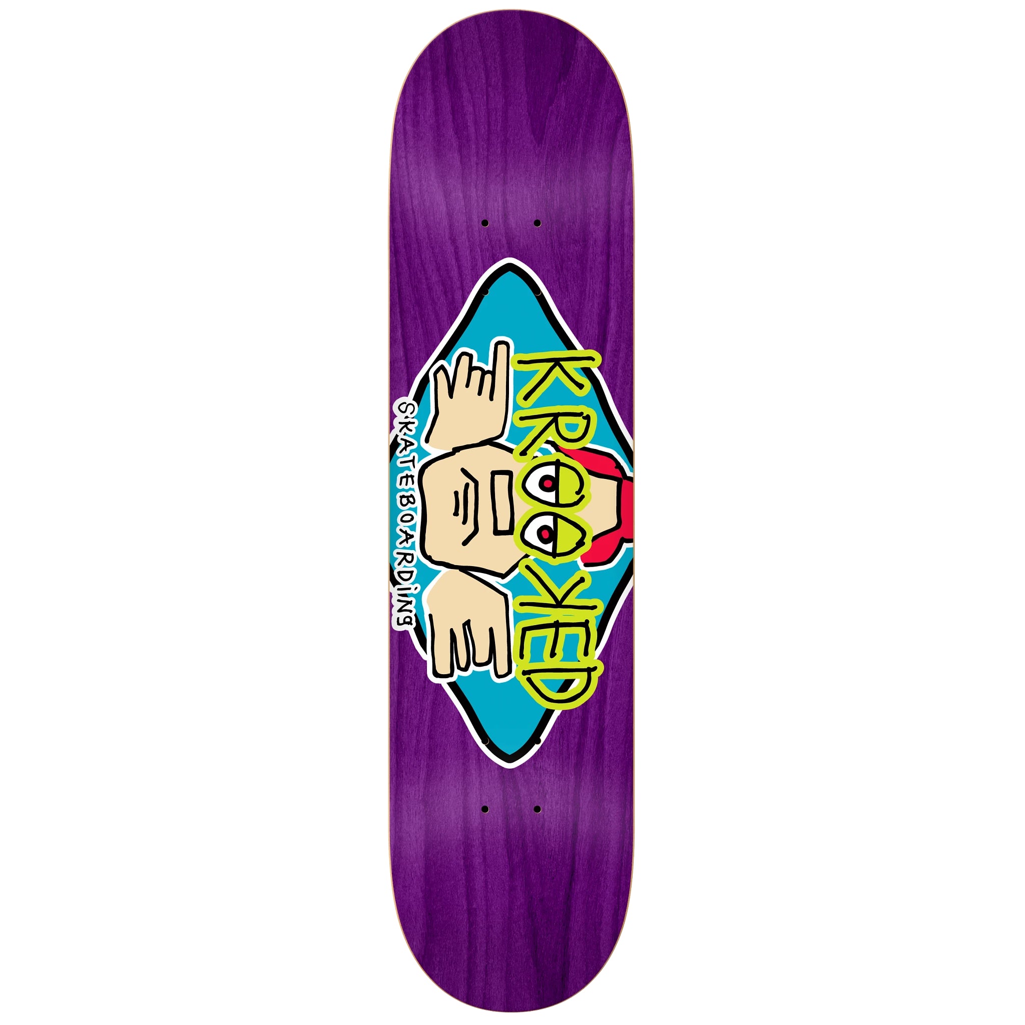 Team Arketype Krooked Skateboard Deck