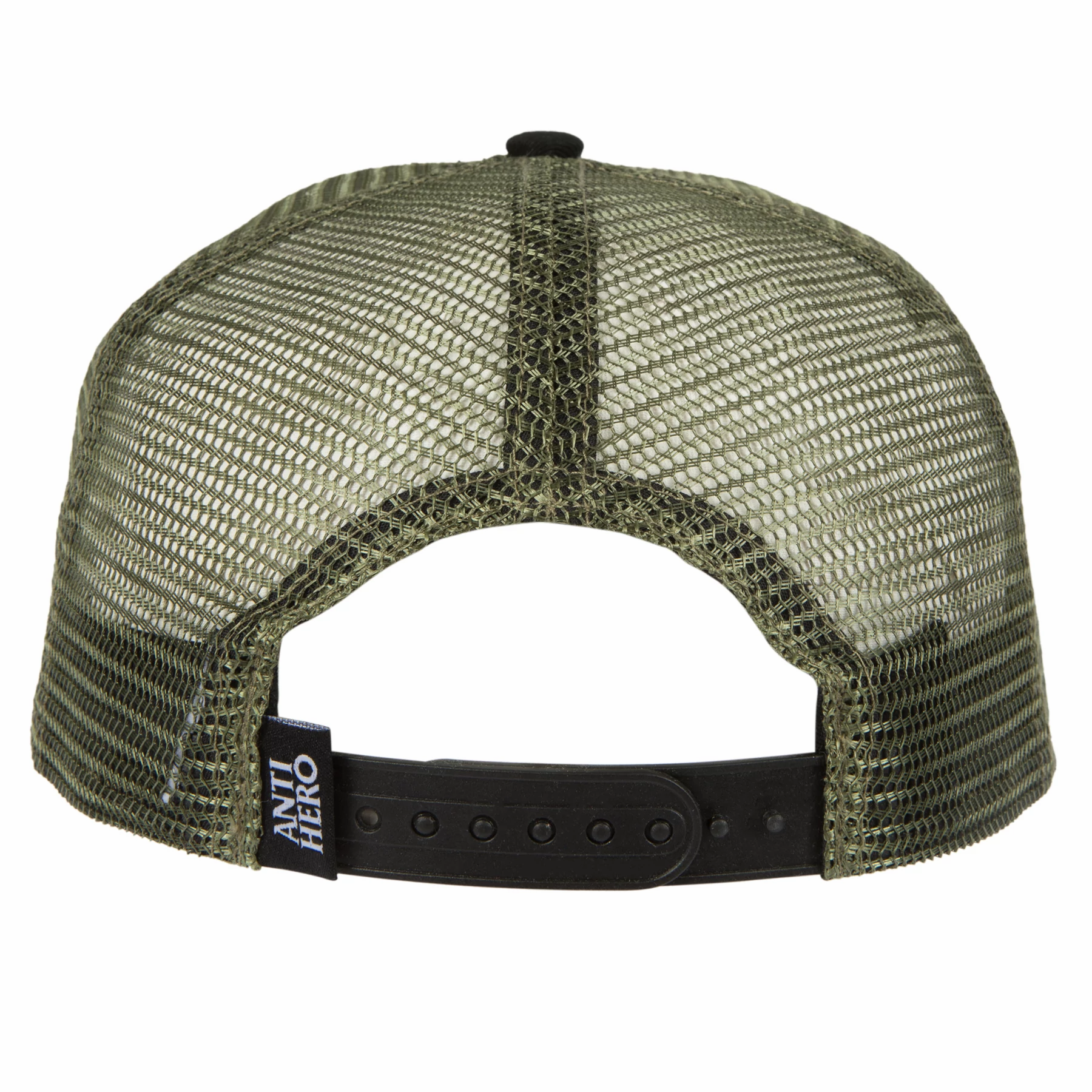 Antihero Blackhero Outline Trucker Hat - Black/Olive