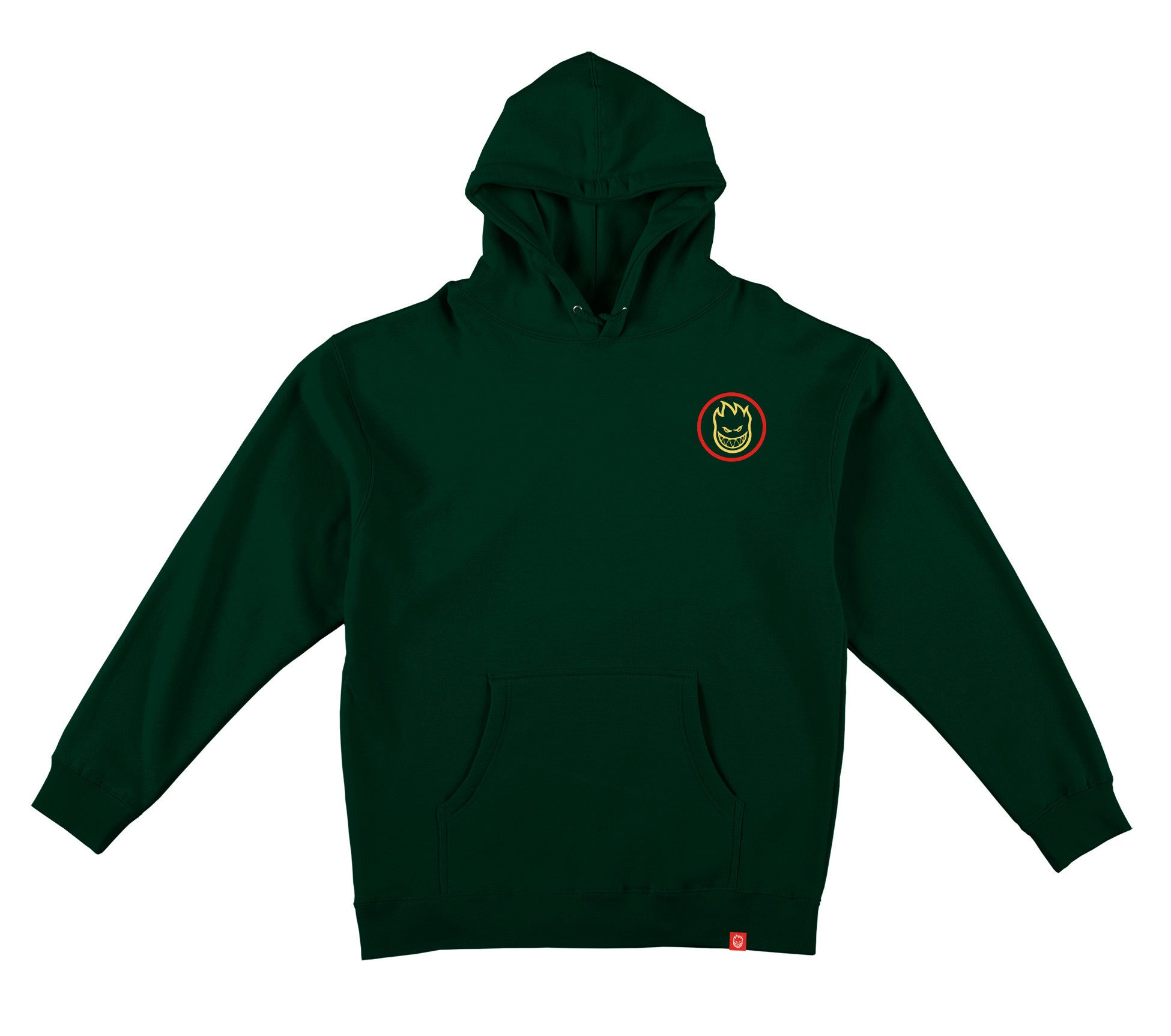 Dark Green Classic Swirl Fade Spitfire Wheels Sweatshirt