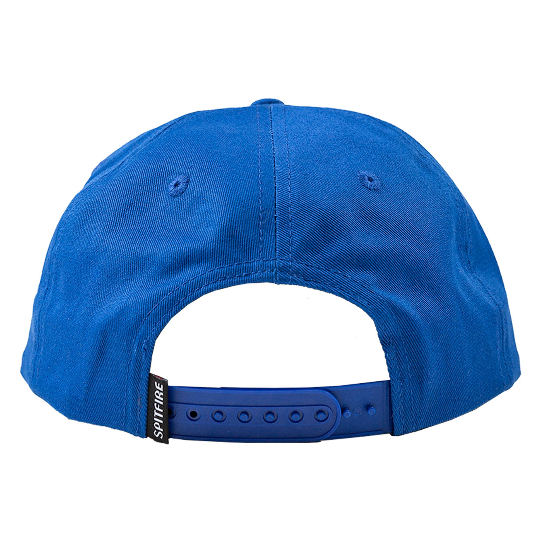 Blue/Yellow Bighead Spitfire Wheels Snapback Back