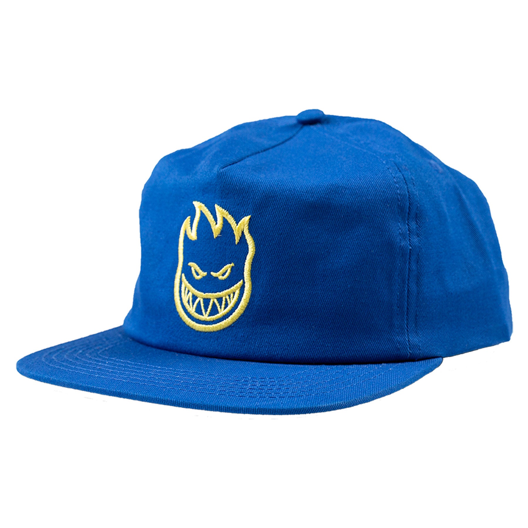 Blue/Yellow Bighead Spitfire Wheels Snapback