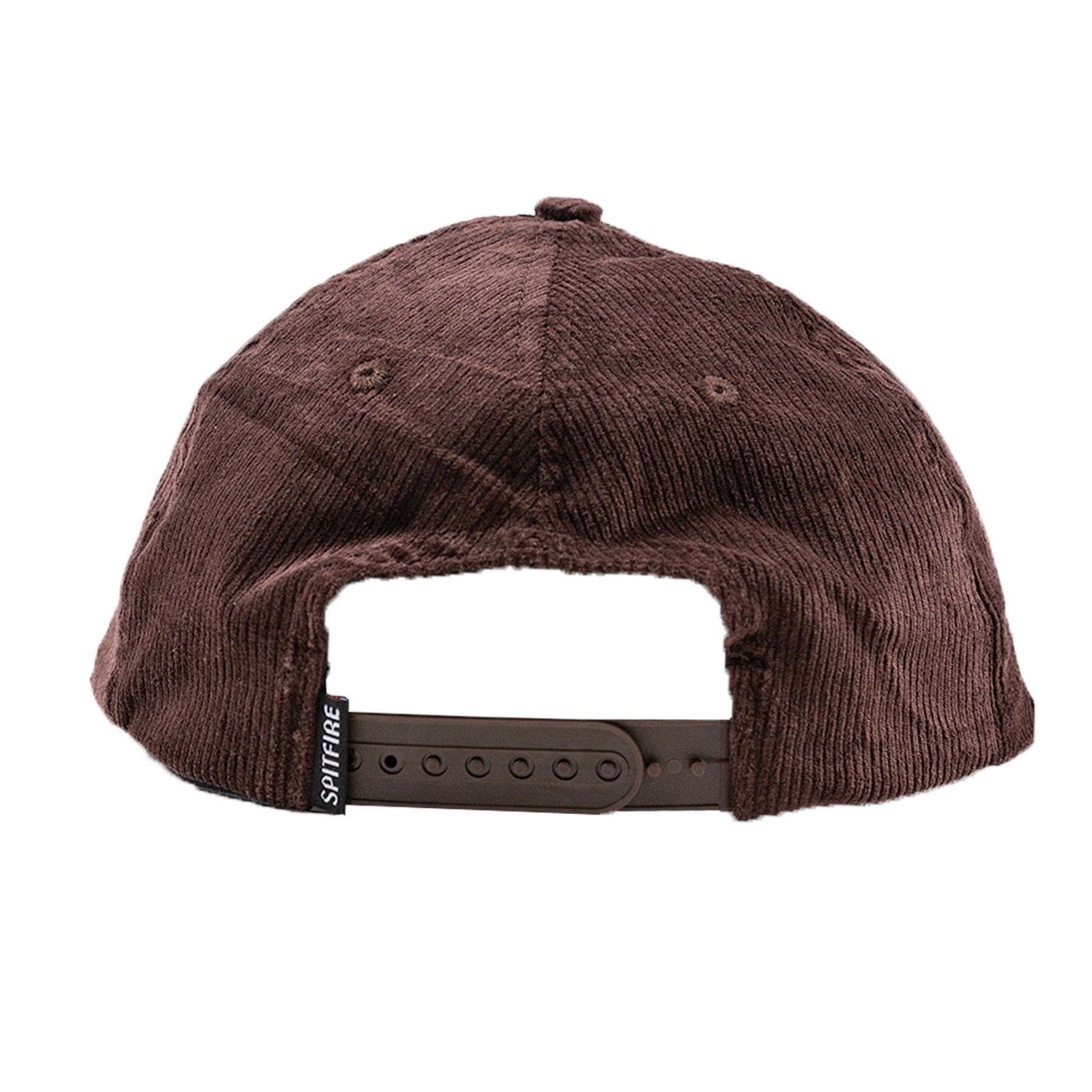 Dark Brown Classic 87' Spitfire Swirl Snapback Back