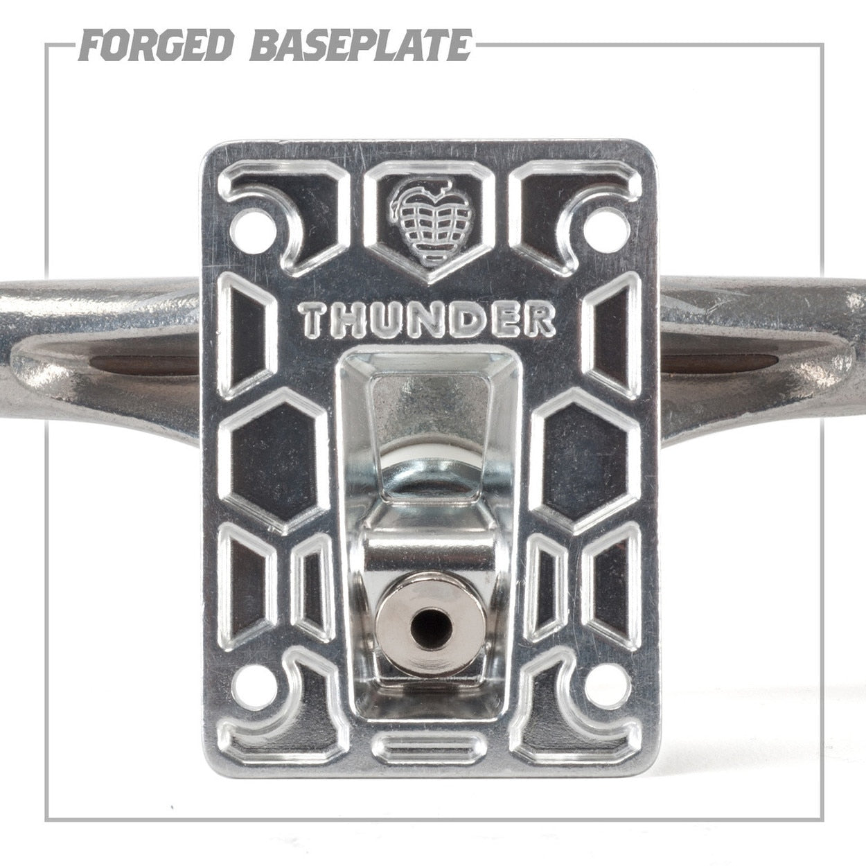 Thunder Rogue Sonora Red/Polished Skateboard Trucks