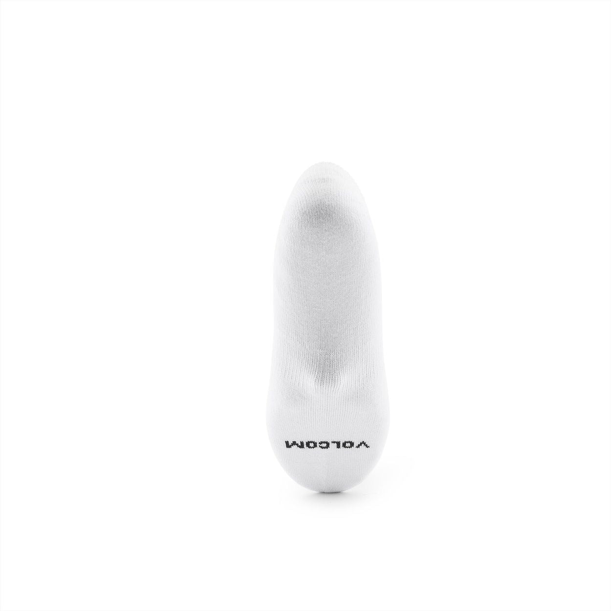 Volcom No Show Stone Socks 3 Pack - White