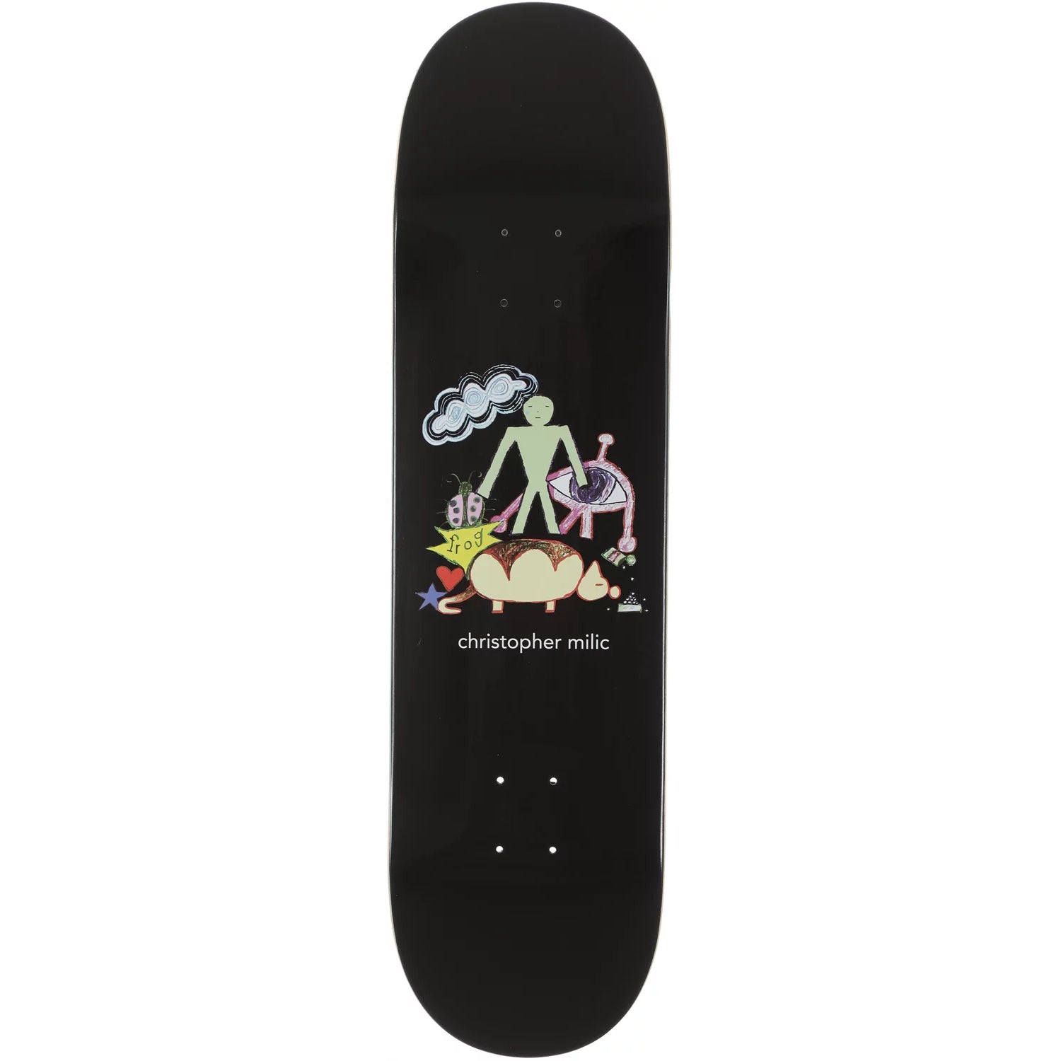 Chris Milic Frog Skateboard Deck