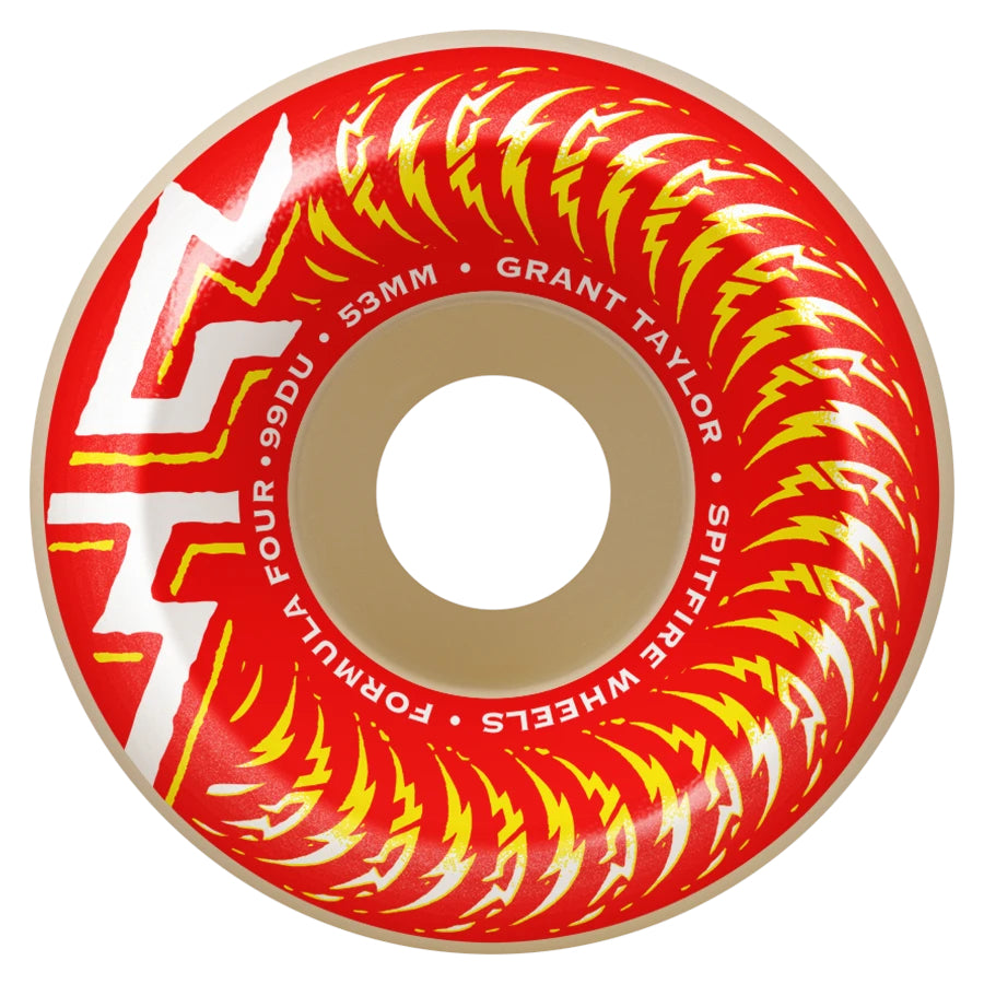 Grant Taylor OG Classic F4 99D Spitfire Skateboard Wheels