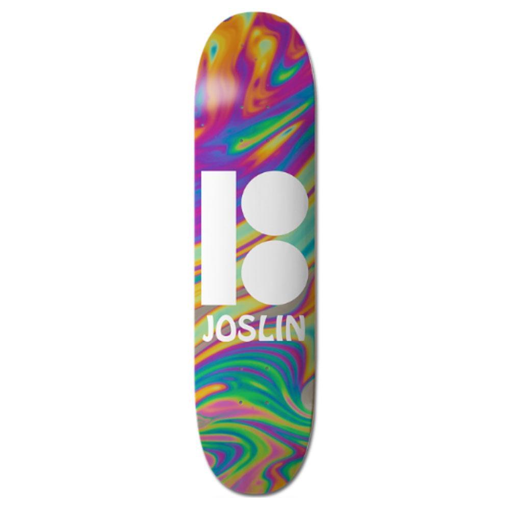 Plan B Chris Joslin BLK Ice Wavy Skateboard Deck