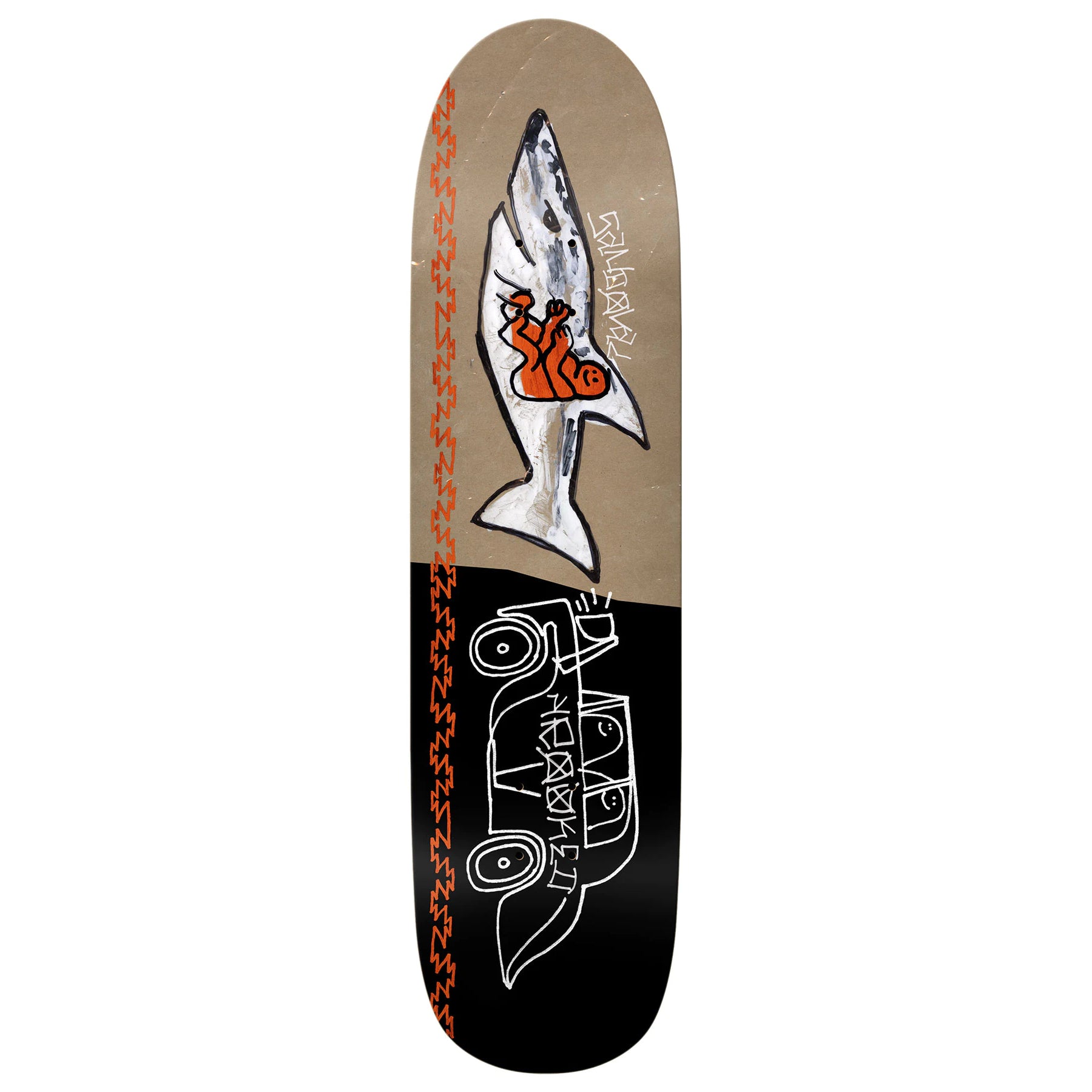 Ronnie Sandoval Chase Krooked Skateboard Deck