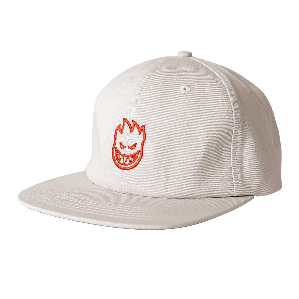 Grey/Red Lil Bighead Spitfire Wheels Strapback Hat