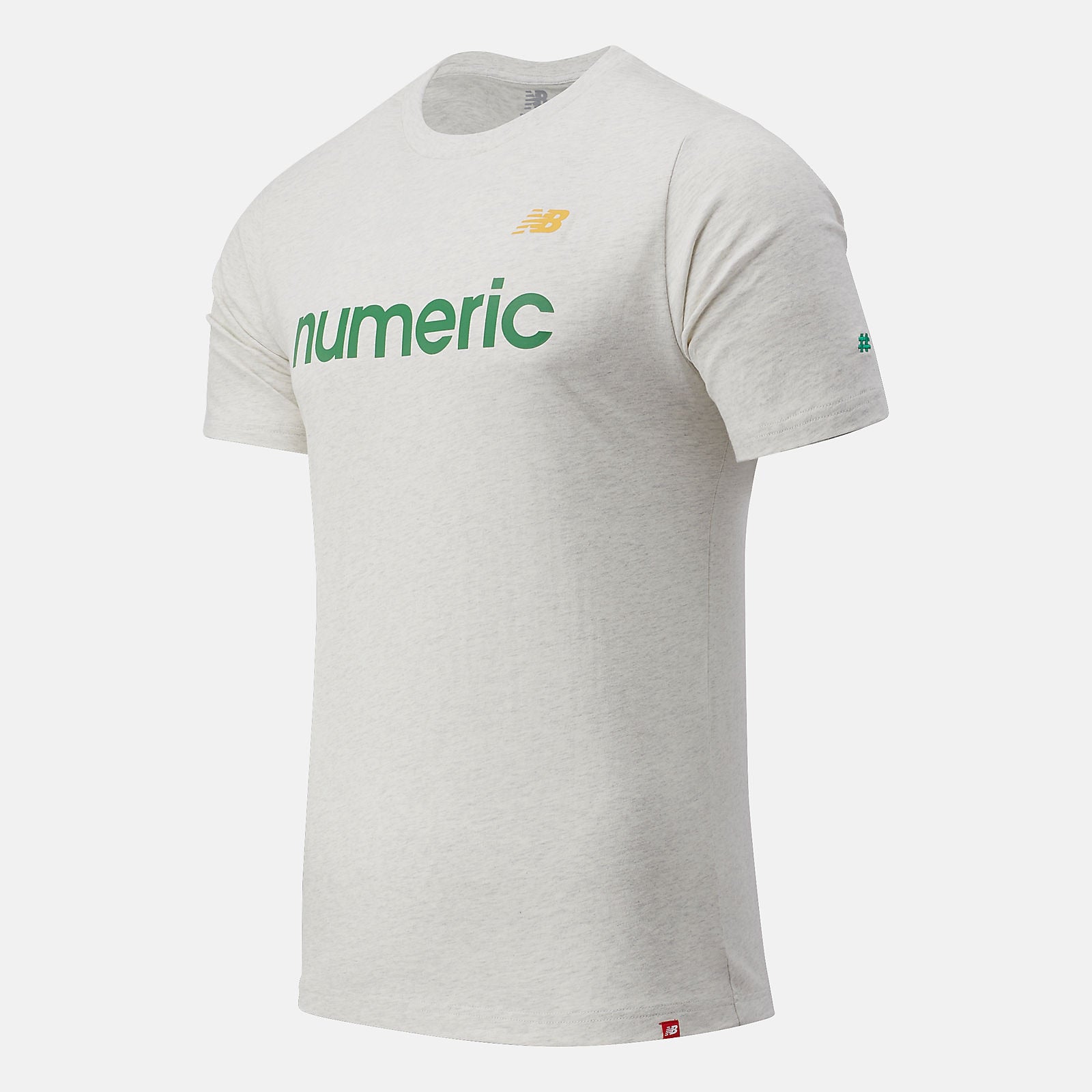 Sea Salt Heather Squad NB Numeric T-Shirt