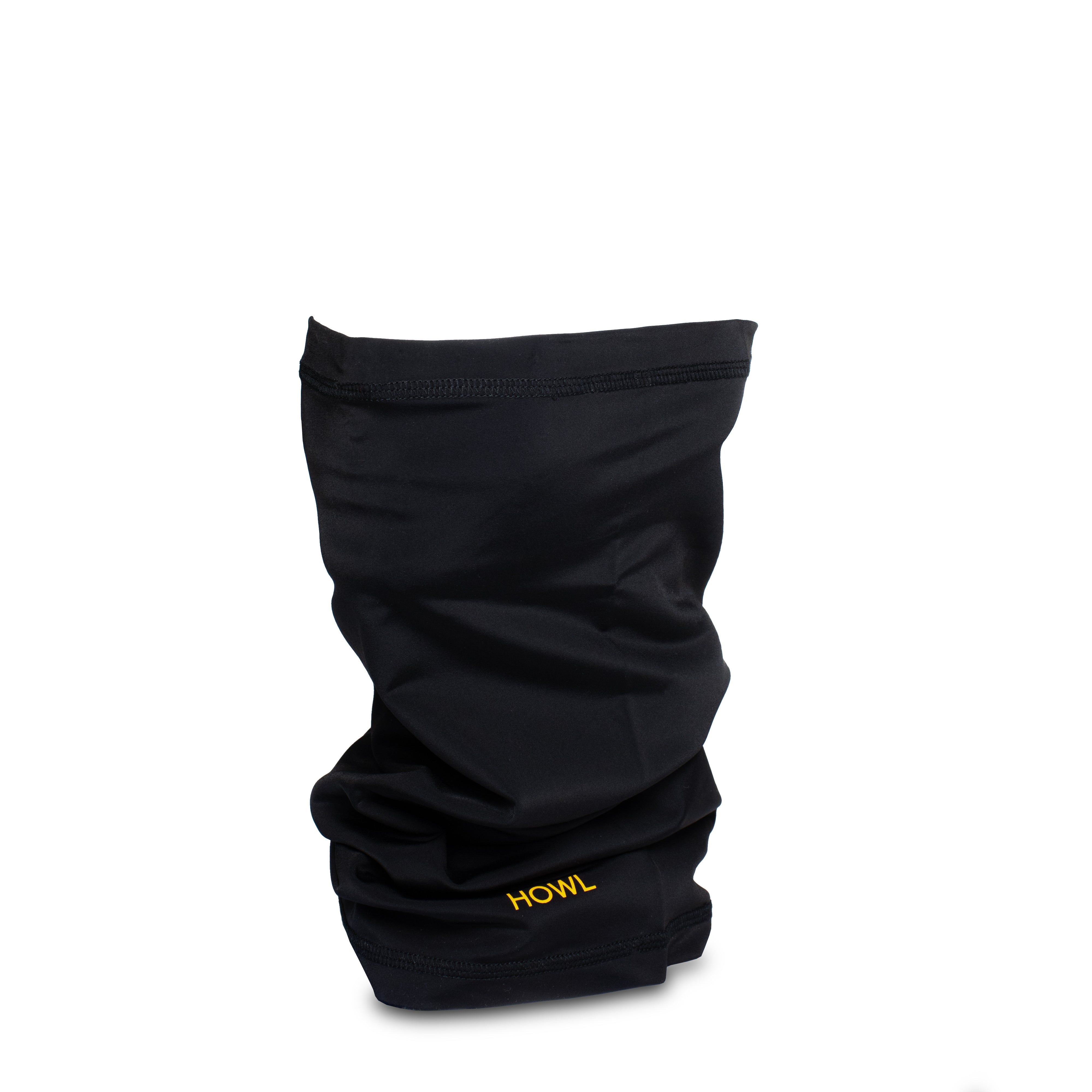 Black Lightweight Howl Supply Neck Gaiter