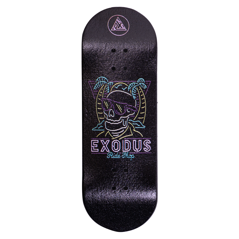 Neon Skull Exodus Fingerboard Deck