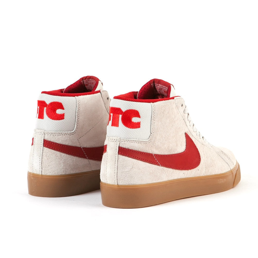 Nike SB x FTC Vaillancourt Fountain Blazer Mid QS - Light Bone / Brickhouse - Gum Light Brown