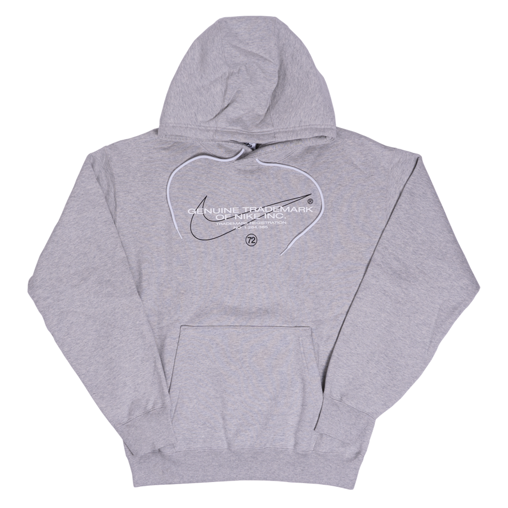 Grey Heather Trademark Nike SB Hoodie