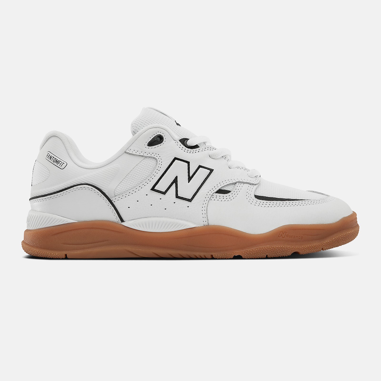 White Leather NM1010GB Tiago NB Numeric Skateboarding Shoe