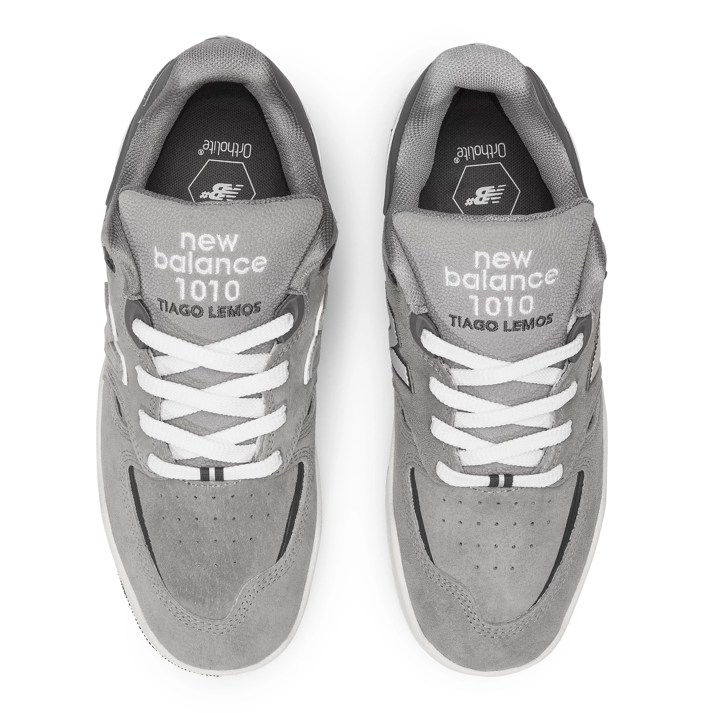 2022 Tiago Lemos NM1010 Grey Day NB Numeric Skateboard Shoe Top