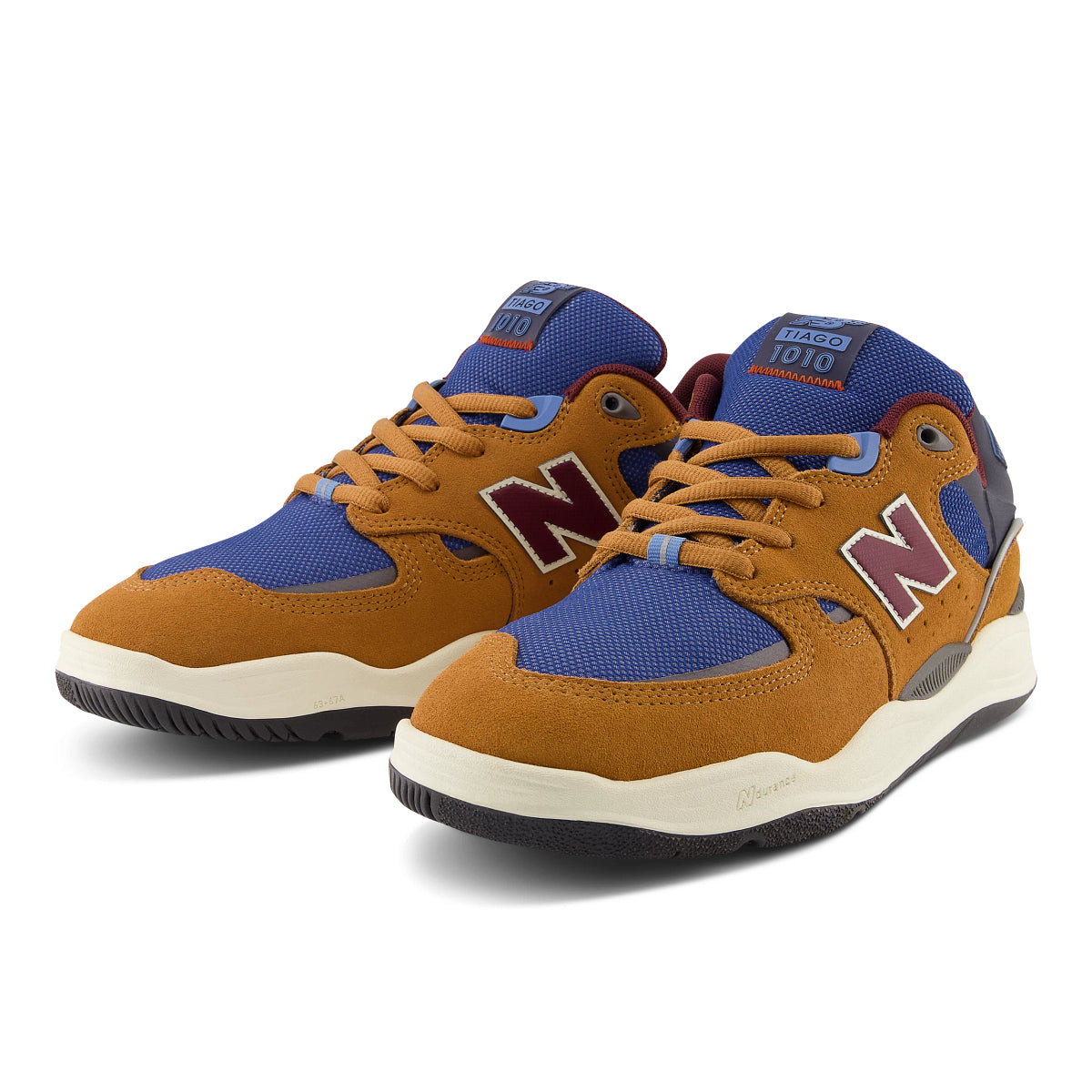 Camel/Burgundy New Balance Numeric 1010 Tiago Lemos Shoes