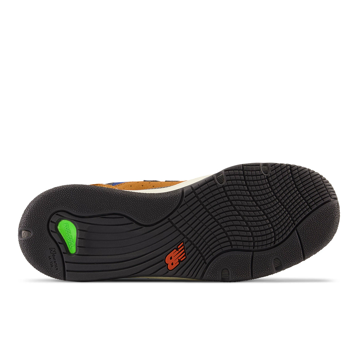 Camel/Burgundy New Balance Numeric 1010 Shoes Sole