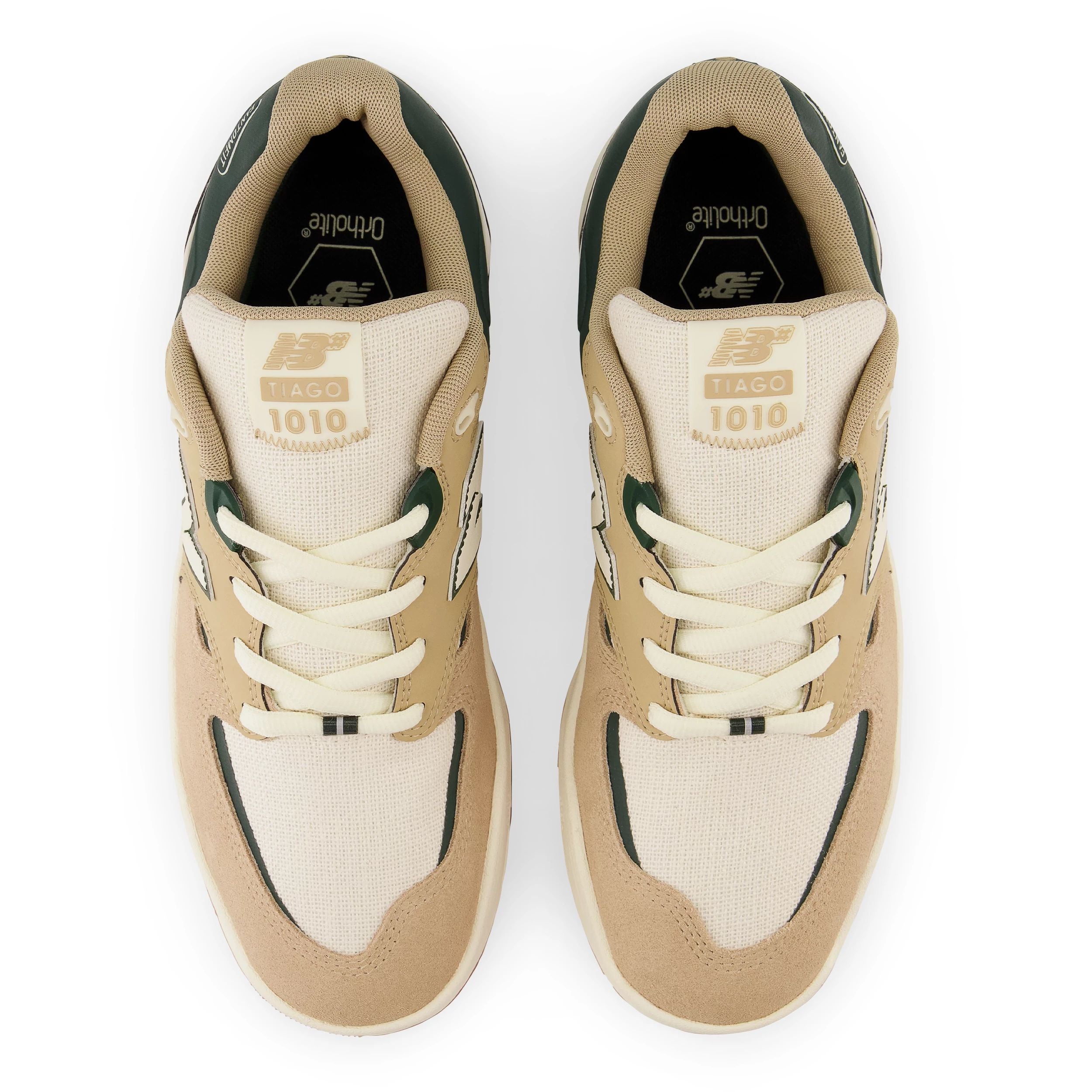 Tan/Green NM1010 NB Numeric Tiago Skate Shoe Top