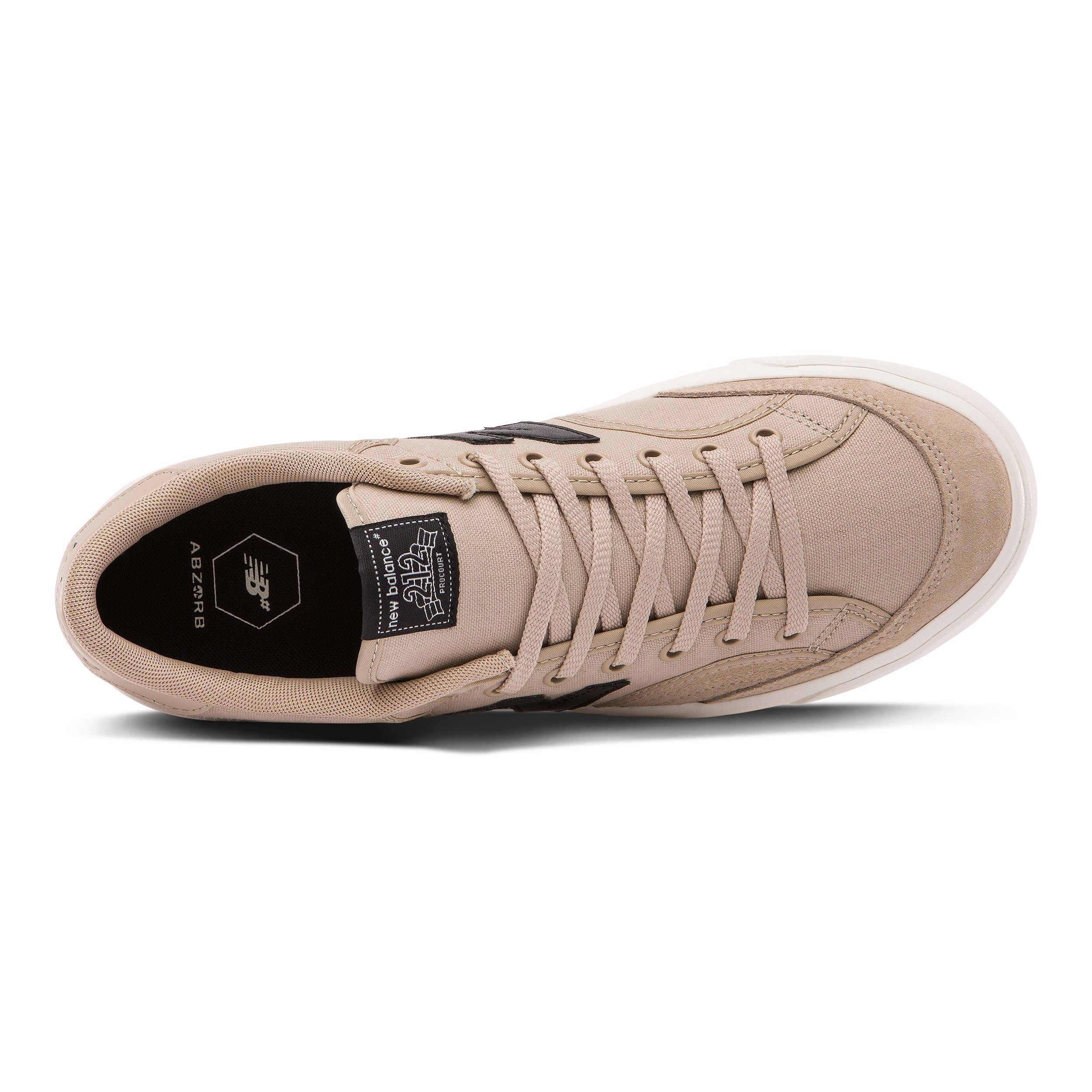 Tan Pro Court NM212TBS NB Numeric Skateboard Shoe Top