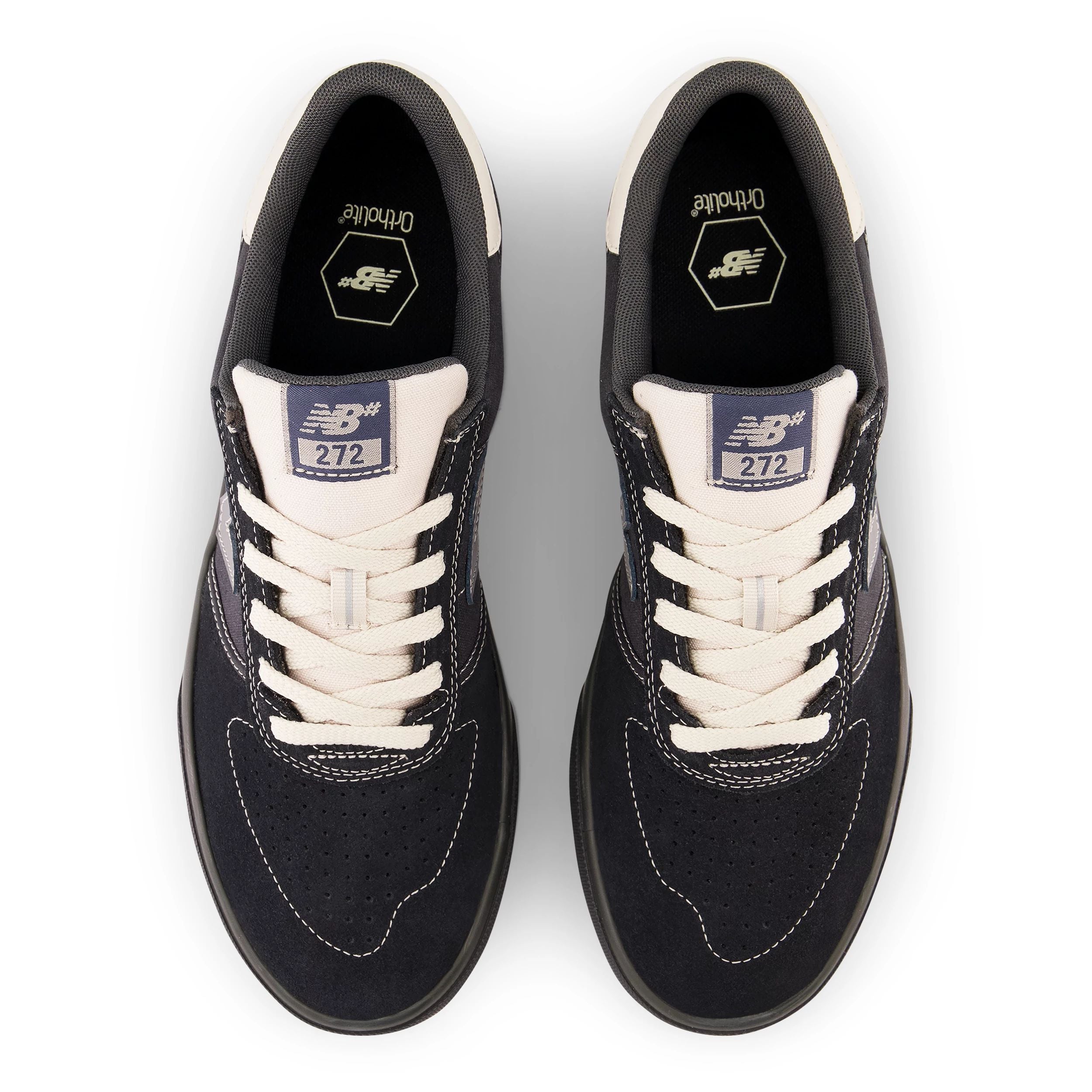 Black/Phantom NM272 NB Numeric Skate Shoe Top