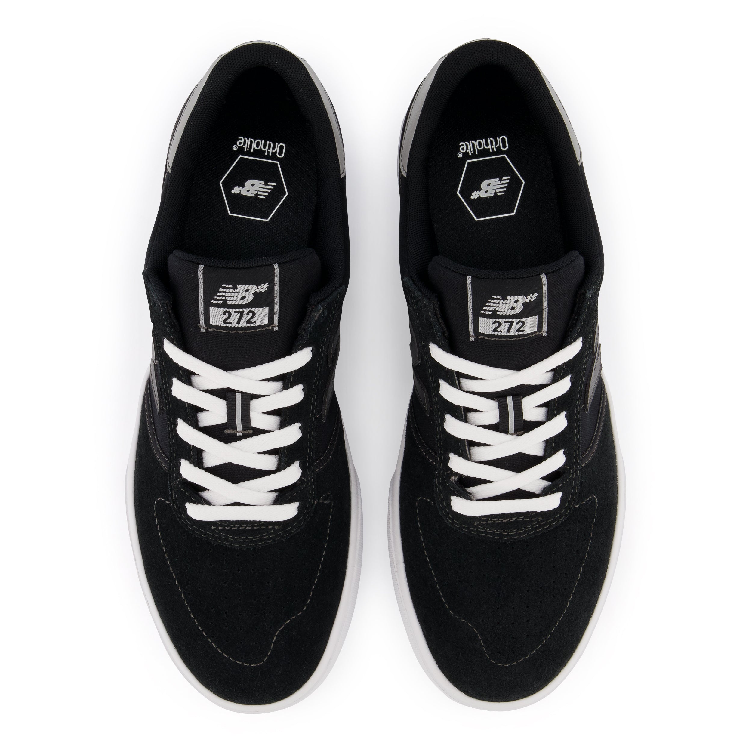 Black NM272MSB NB Numeric Skateboard Shoe Top