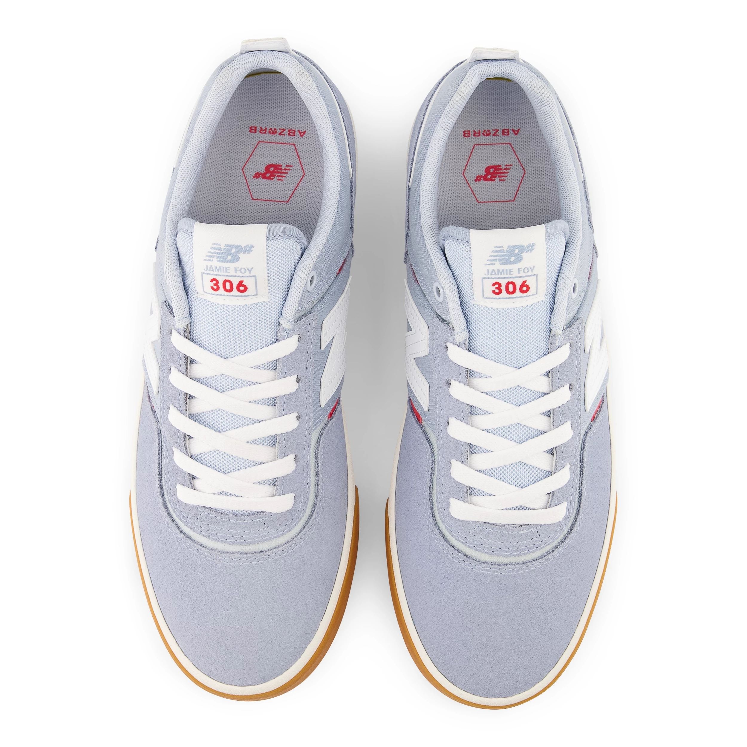 Artic Blue Jamie Foy NM306 NB Numeric Skate Shoe Top