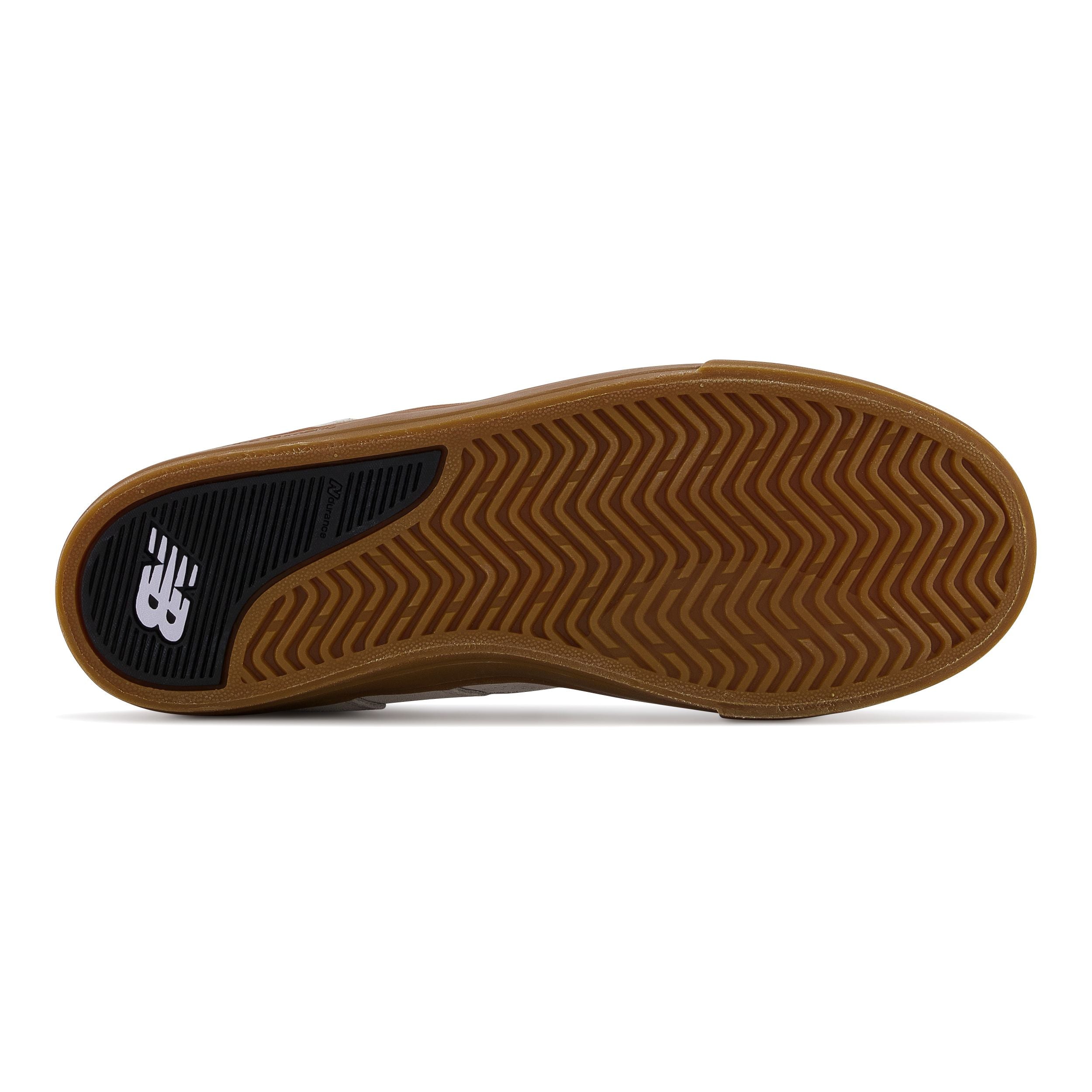 White/Gum Jamie Foy NM306 Laceless NB Numeric Skateboard Shoe bottom