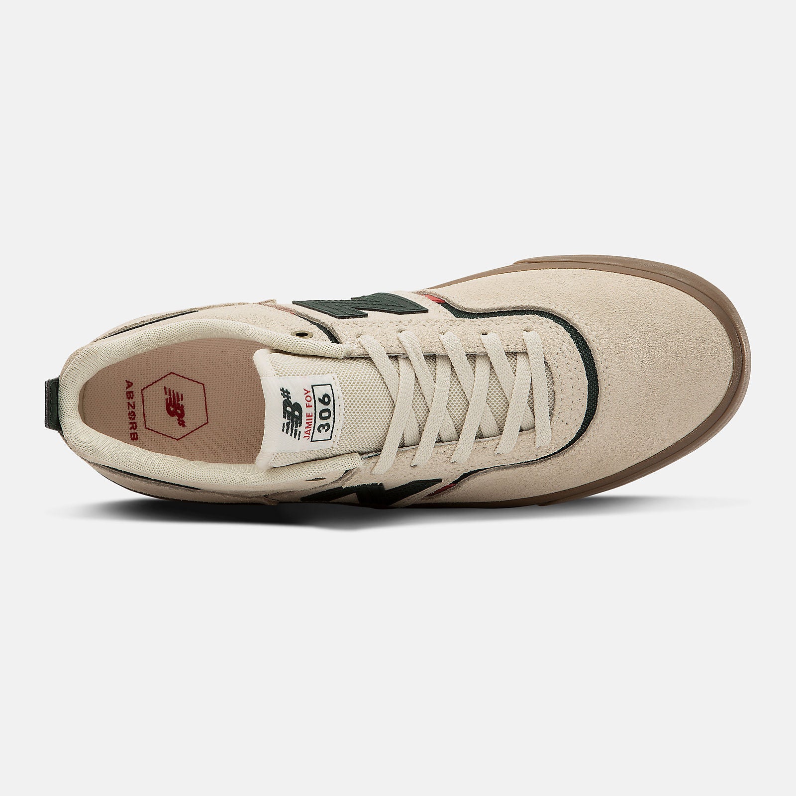 Off White NM306REV Jamie Foy NB Numeric Skateboarding Shoe Top