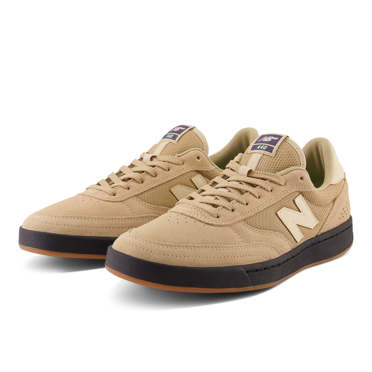 Tan/Black New Balance Numeric 440 Shoes